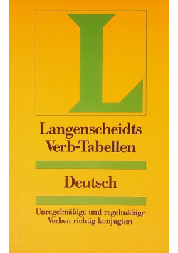 Langenscheidts Verb - Tabellen