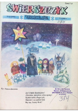 Świerszczyk Tygodnik dla najmłodszych Nr 1 do 52 / 68