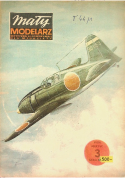 Mały modelarz Nr 3/ 84 Japoński samolot myśliwski
