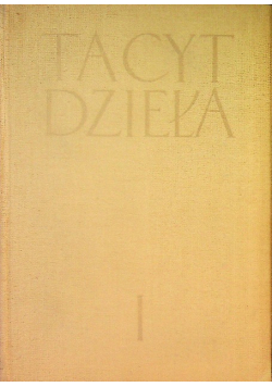 Dzieła Tom I