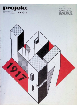 Miesięcznik PROJEKT Nr 5 / 87