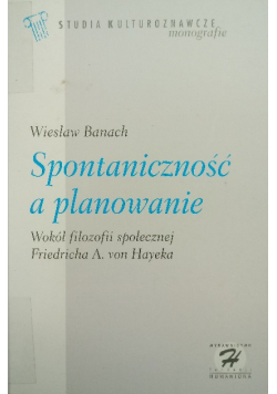 Spontaniczność a planowanie