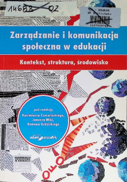 Zarządzanie i komunikacja społeczna w edukacji