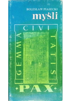 Piasecki myśli