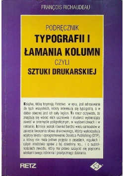 Podręcznik typografii i łamania kolumn czyli sztuki drukarskiej