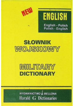 Słownik wojskowy Military dictionary
