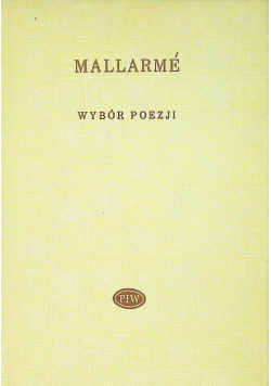 Wybór poezji Mallarme