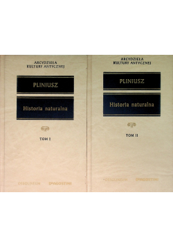 Historia naturalna Tom I i II