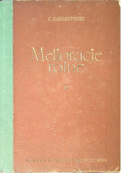 Melioracje rolne Tom 2