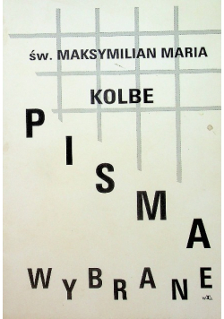 Kolbe Pisma wybrane