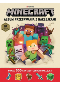 Minecraft. Album przetrwania z naklejkami