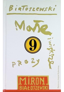 Małe i większe prozy