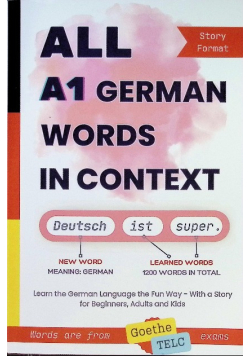 All A1 German Words in Context