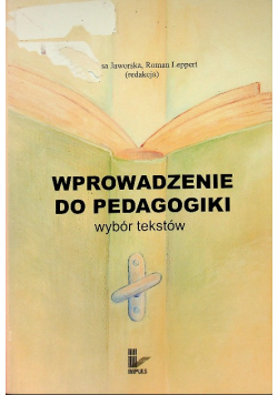 Wprowadzenie do pedagogiki