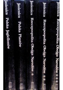 Jasienica rzeczpospolita obojga Tom 1 do 5