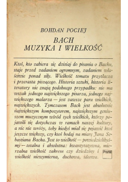 Bach Muzyka i wielkość