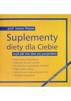 Suplementy diety dla Ciebie