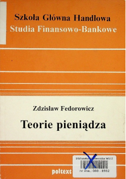 Teorie pieniądza