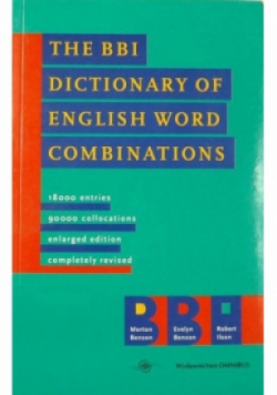The BBI Combinatory Dictionary of English