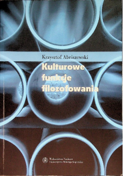 Kulturowe funkcje filozofowania