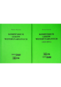 Kompendium leków weterynaryjnych Część 1 i 2