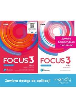 Focus Second Edition 3. Komplet Podręcznik + Zeszyt ćwiczeń + dostęp Mondly