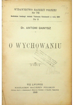 O wychowaniu 1903 r