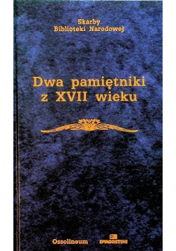 Dwa pamiętniki z XVII wieku