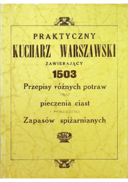 Praktyczny Kucharz Warszawski
