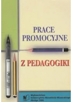 Prace promocyjne z pedagogiki