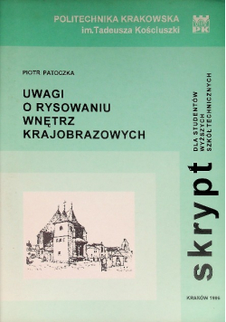 Uwagi o rysowaniu wnętrz krajobrazowych