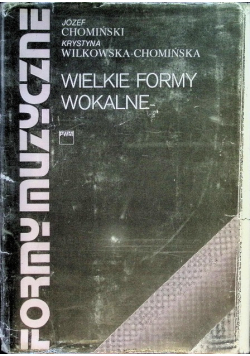 Wielkie formy wokalne