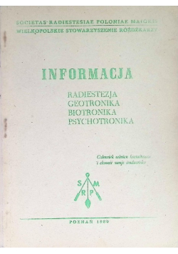 Informacja Radiestezja Geotronika Biotronika