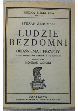 Ludzie bezdomni 1930 r.