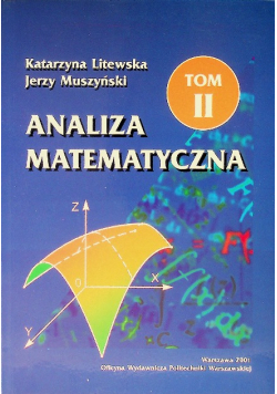 Analiza Matematyczna Tom II