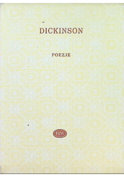Dickinson Poezje