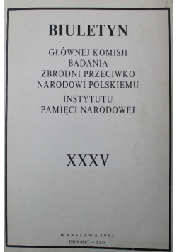 Biuletyn XXXVI