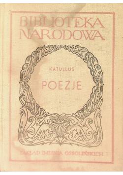 Katullus poezje
