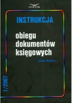 Instrukcja obiegu dokumentów księgowych