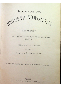 Illustrowana historya nowożytna Tom 1, 1900 r.