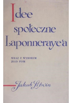 Idee społeczne Laponneraye'a