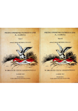 Pieśni i piosenki patriotyczne z lamusa Tom 1 i 2