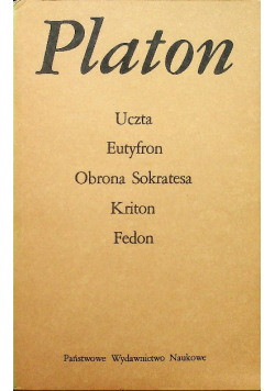 Uczta eutyfron obrona sokrates kriton fedon