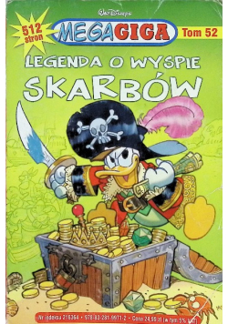 MegaGiga Tom 52 Legenda o wyspie skarbów