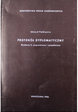 Protokół dyplomatyczny