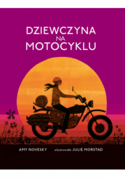 Dziewczyna na motocyklu