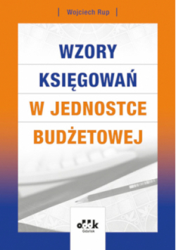 Wzory księgowań w jednostce budżetowej
