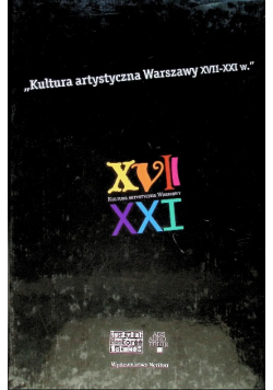 Kultura artystyczna Warszawy XVII-XXI wieku