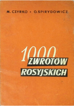1000 zwrotów rosyjskich