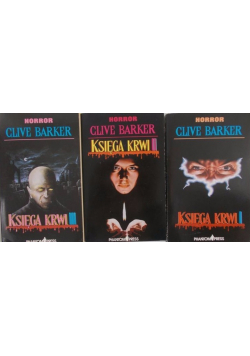 Księga krwi Tom 1 do 3